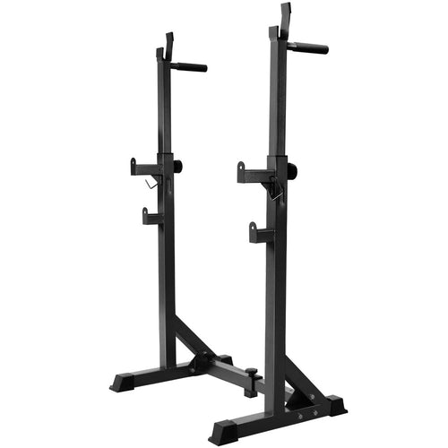 Everfit Power Squat Rack – Estación de Levantamiento de Pesas para Ejercicio y Entrenamiento de Fuerza