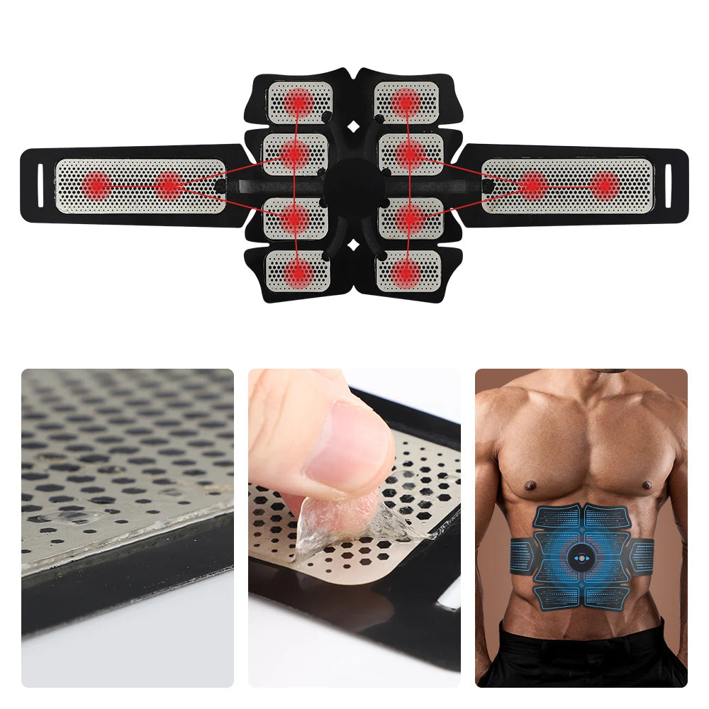 AbdoFit: Estimulador Muscular Eléctrico para Tonificar Abdomen y Reducir Grasa