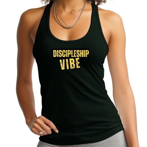 Camiseta Deportiva para Mujer "Discipleship Vibe"