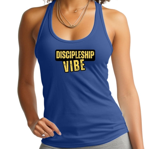 Camiseta Deportiva para Mujer "Discipleship Vibe"