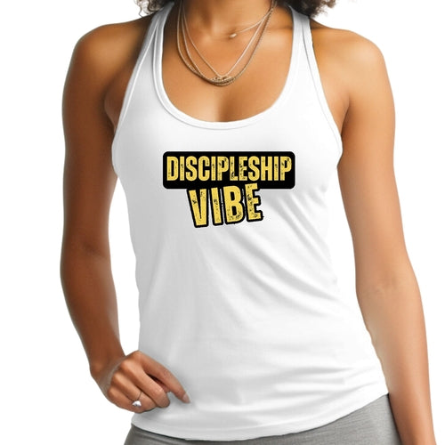 Camiseta Deportiva para Mujer "Discipleship Vibe"